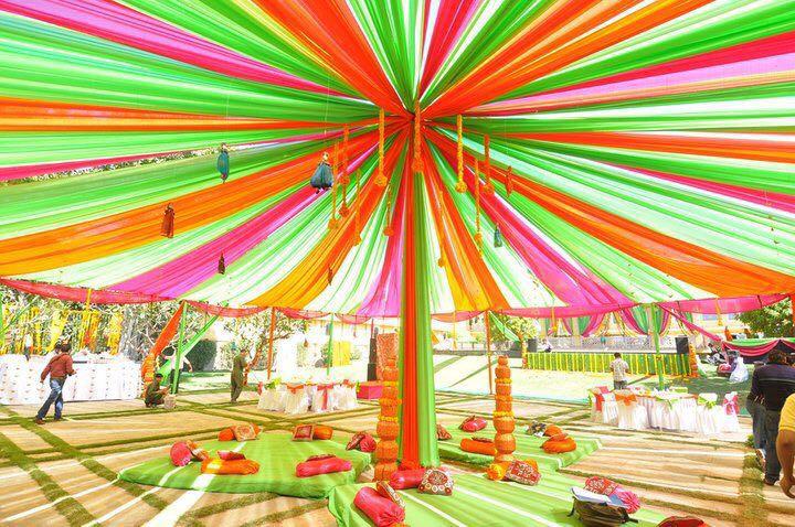 Festive Ceiling Drape